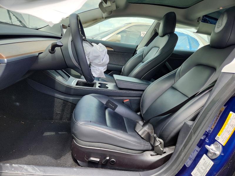 52445506 :رقم المزاد ، 5YJ3E1EB5NF309227 vin ، 2022 Tesla Model 3 مزاد بيع