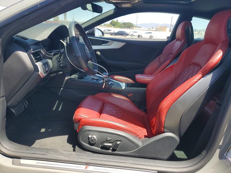 2019 Audi S5 მანქანა იყიდება აუქციონზე, vin: WAUP4AF55KA057297, აუქციონის ნომერი: 54007476