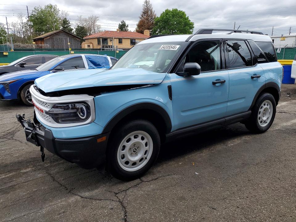 54335546 :رقم المزاد ، 3FMCR9GN5SRE94850 vin ، 2025 Ford Bronco Sport مزاد بيع