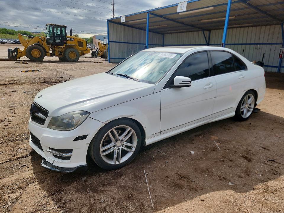 54668326 :رقم المزاد ، WDDGF4HB8DR269056 vin ، 2013 Mercedes-benz C مزاد بيع