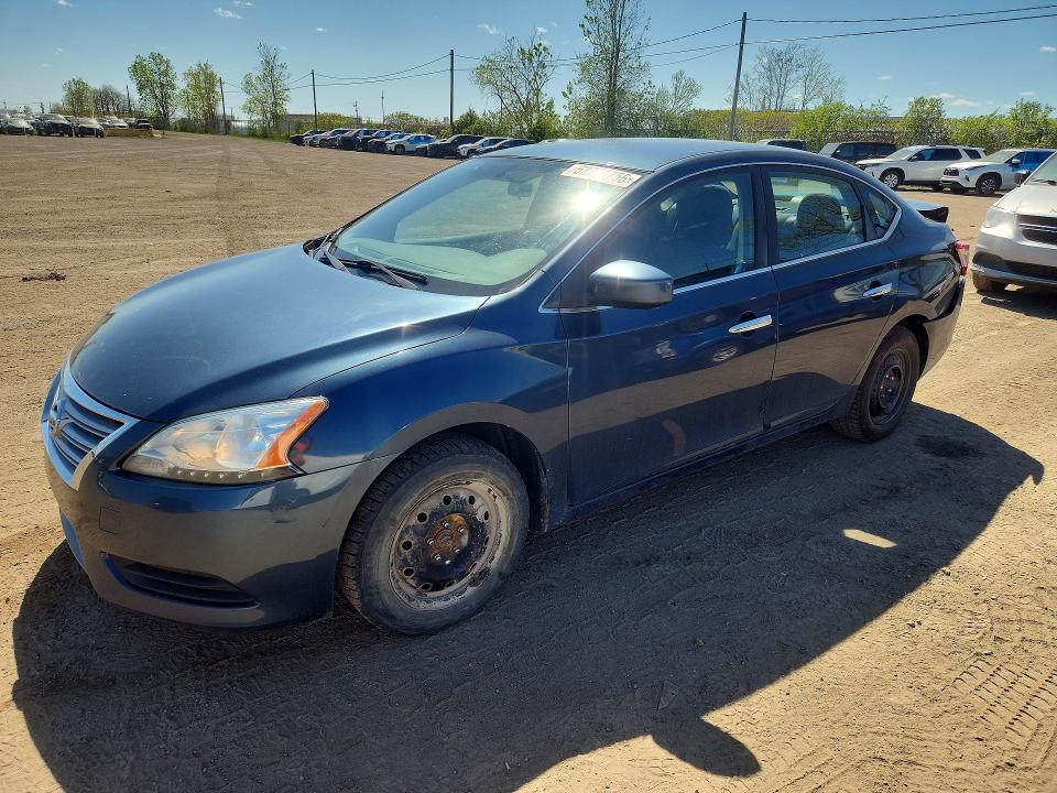 53751756 :رقم المزاد ، 3N1AB7AP0EL665139 vin ، 2014 Nissan Sentra مزاد بيع
