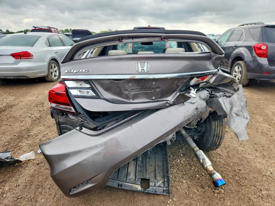 2013 Honda Civic მანქანა იყიდება აუქციონზე, vin: 19XFB2F54DE049136, აუქციონის ნომერი: 54067056