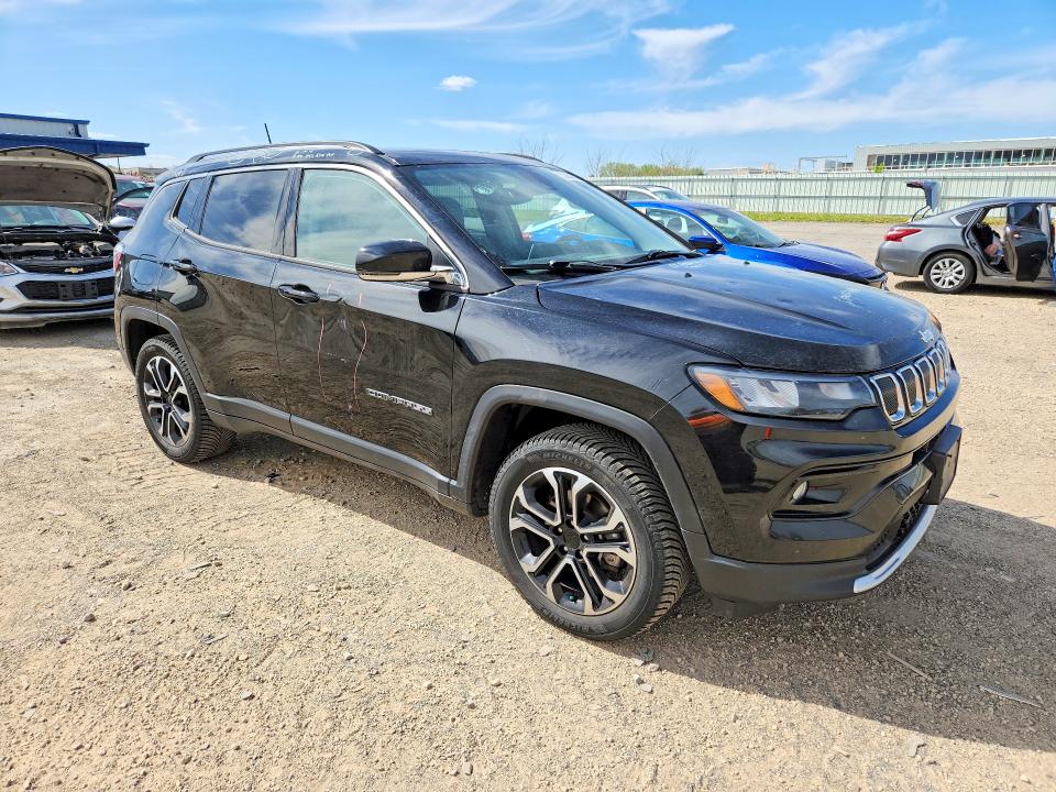 Aukcja sprzedaży 2022 Jeep Compass, vin: 3C4NJDCB0NT104991, numer aukcji: 52454516