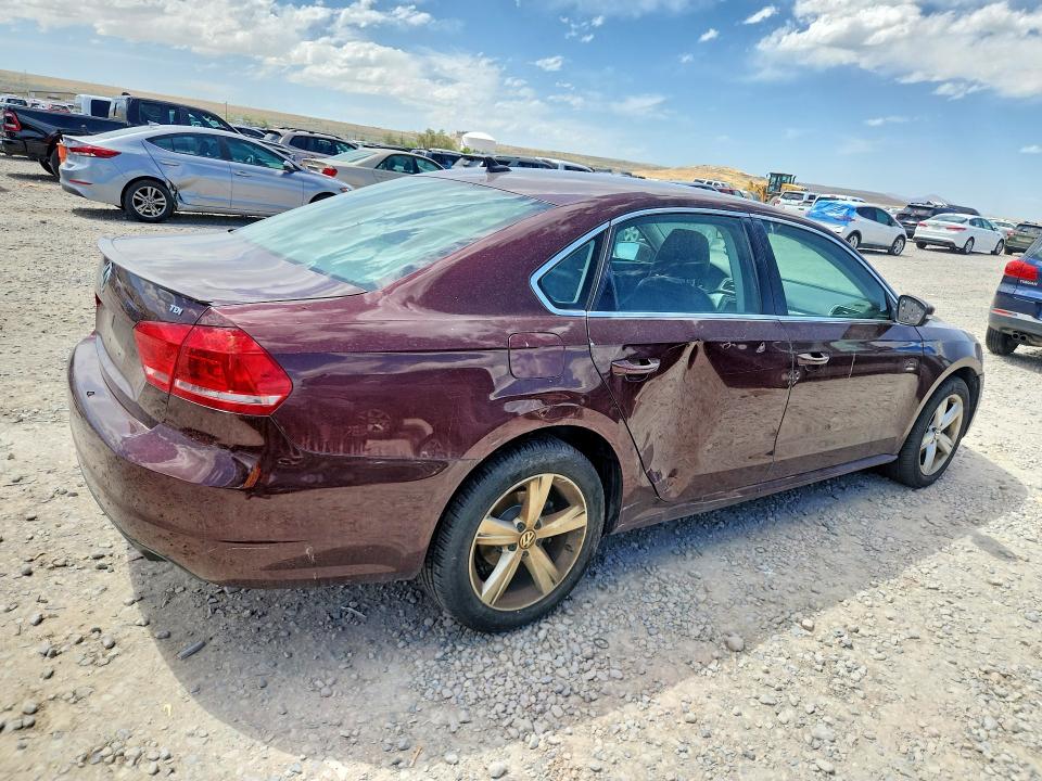 Продажа на аукционе авто 2013 Volkswagen Passat, vin: 1VWBN7A38DC059195, номер лота: 55462206