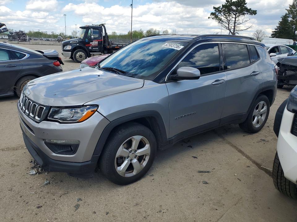 Продажа на аукционе авто 2018 Jeep Compass, vin: 3C4NJCBB6JT328501, номер лота: 52903736
