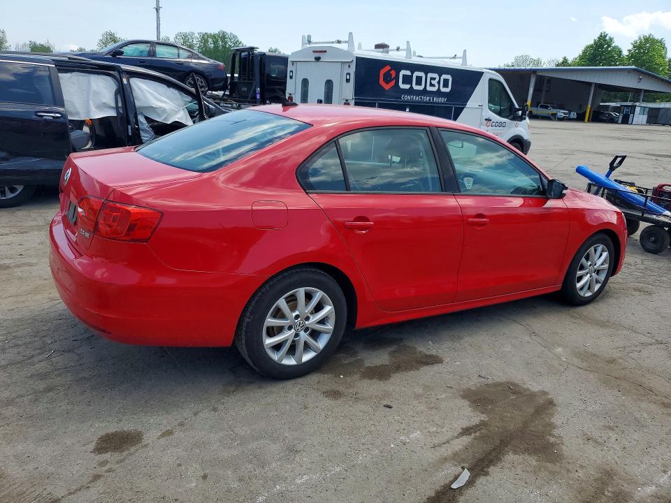 2011 Volkswagen Jetta მანქანა იყიდება აუქციონზე, vin: 3VWDZ7AJ5BM363639, აუქციონის ნომერი: 54350476