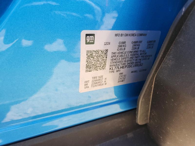 Продажа на аукционе авто 2025 Chevrolet Trax, vin: KL77LHEP3SC199182, номер лота: 52272976