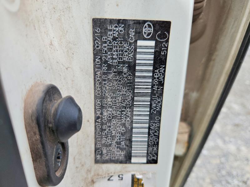 Продажа на аукционе авто 2016 Toyota Prius, vin: JTDKARFU2G3511187, номер лота: 53755986