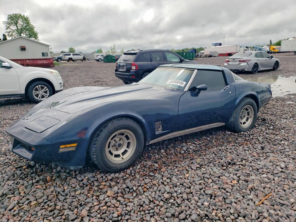 1981 Chevrolet Corvette მანქანა იყიდება აუქციონზე, vin: 1G1AY8761B5104324, აუქციონის ნომერი: 54990046