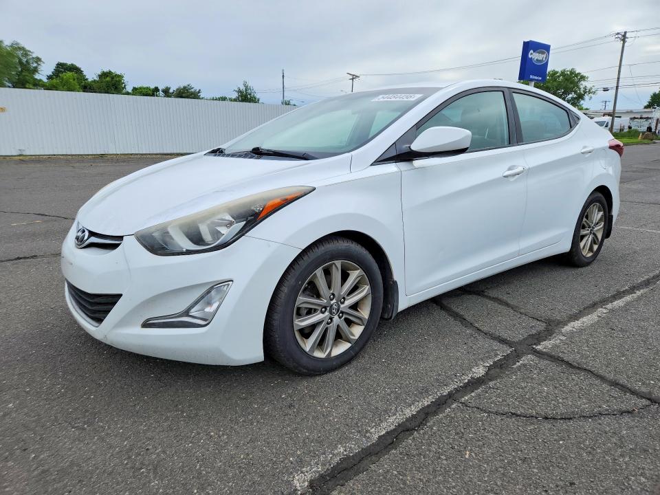 2015 Hyundai Elantra მანქანა იყიდება აუქციონზე, vin: 5NPDH4AE1FH634750, აუქციონის ნომერი: 54484456