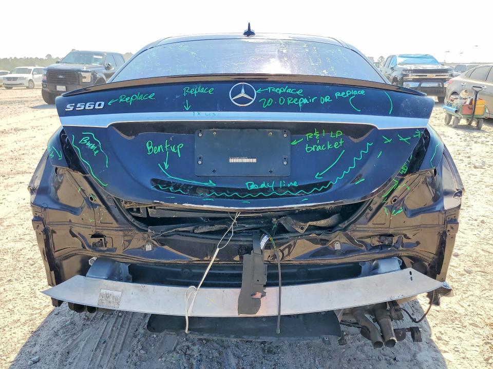 Aukcja sprzedaży 2020 Mercedes-benz S, vin: W1KUG8DB2LA528375, numer aukcji: 53538596