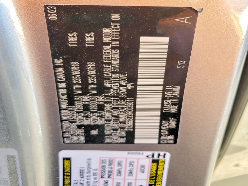 2024 Lexus Nx მანქანა იყიდება აუქციონზე, vin: 2T2GGCEZ9RC039011, აუქციონის ნომერი: 53416996