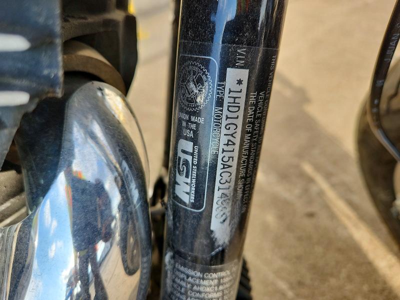 2010 Harley-davidson Fxdf მანქანა იყიდება აუქციონზე, vin: 1HD1GY415AC314985, აუქციონის ნომერი: 53378336