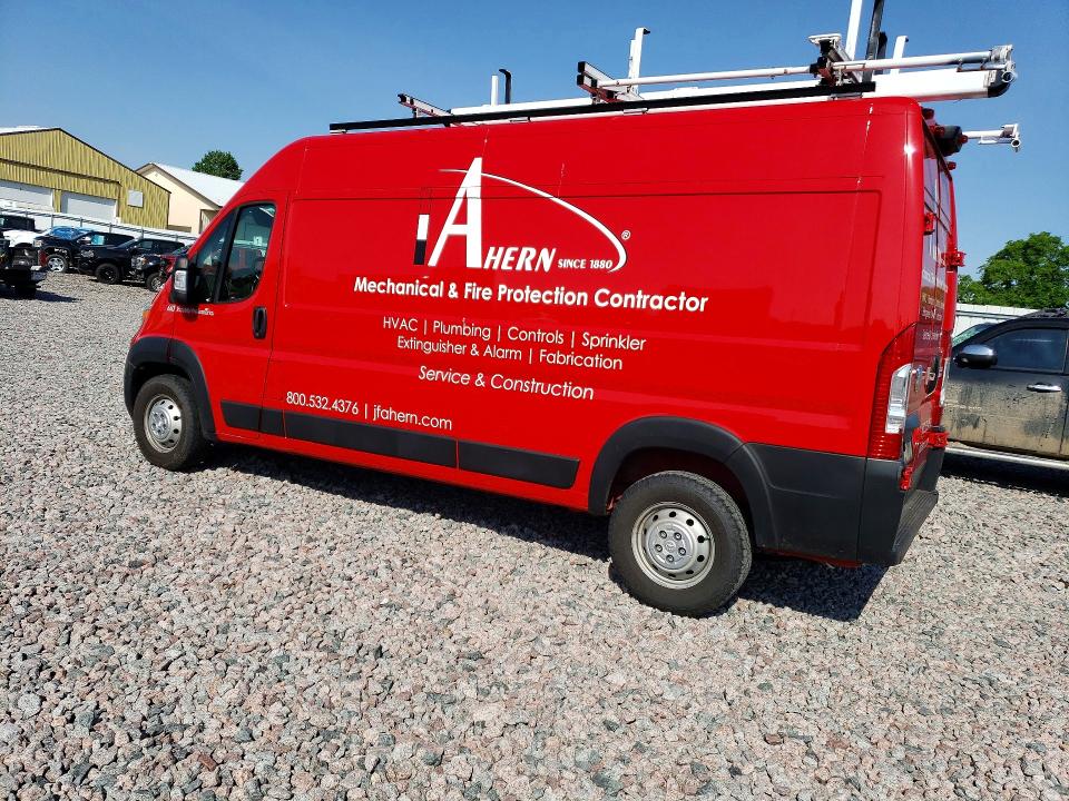 2023 Ram Promaster 3500 მანქანა იყიდება აუქციონზე, vin: 3C6MRVHG5PE599430, აუქციონის ნომერი: 54693986