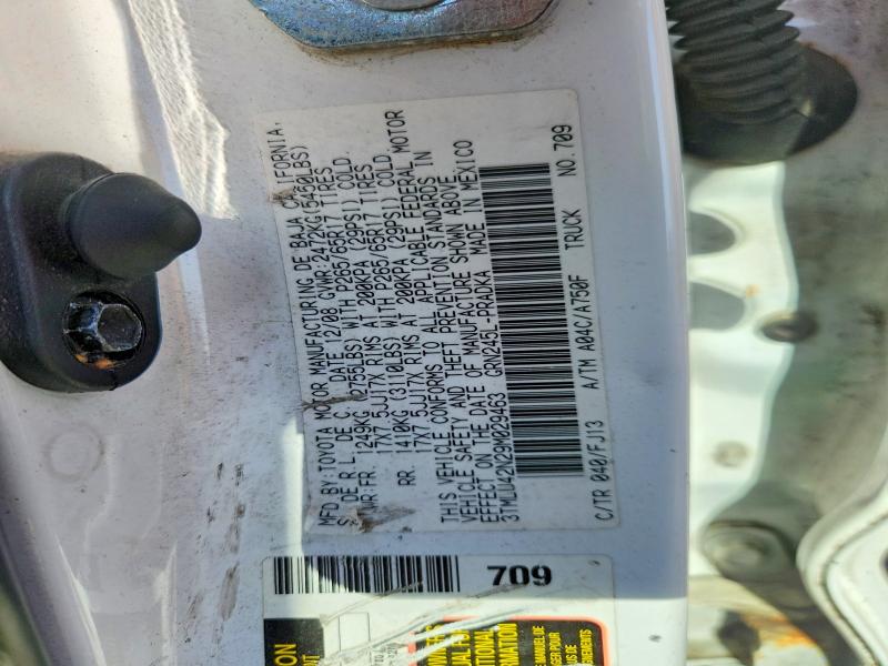 Auction sale of the 2009 Toyota Tacoma, vin: 3TMLU42N29M029463, lot number: 54830596