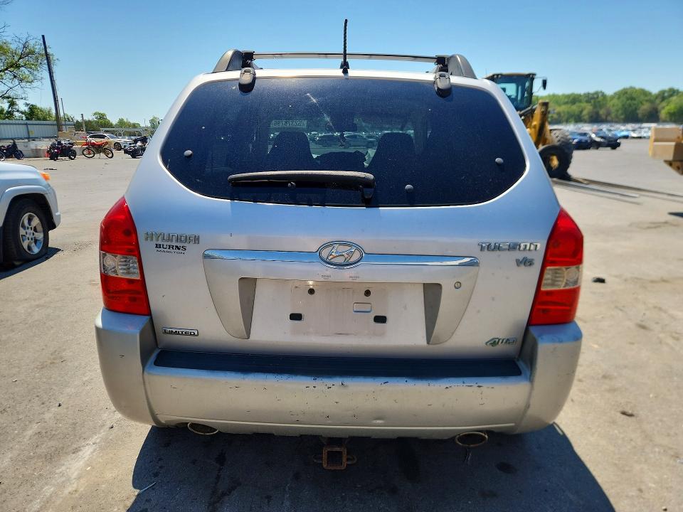 2006 Hyundai Tucson მანქანა იყიდება აუქციონზე, vin: KM8JN72D26U313417, აუქციონის ნომერი: 52378796