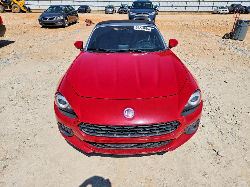2018 Fiat 124 Spider მანქანა იყიდება აუქციონზე, vin: JC1NFAEK3J0138912, აუქციონის ნომერი: 52224676