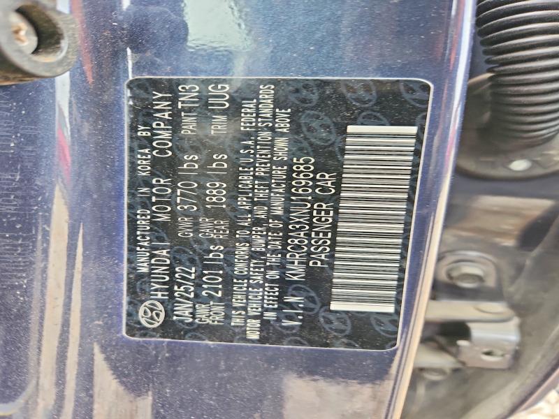 Продаж на аукціоні авто 2022 Hyundai Venue, vin: KMHRC8A3XNU169685, номер лоту: 52478736