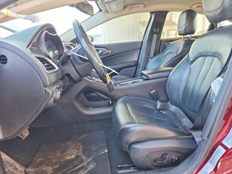 53210626 :رقم المزاد ، 1C3CCCCGXFN520110 vin ، 2015 Chrysler 200 مزاد بيع