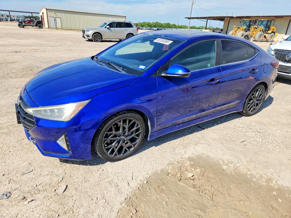 Продажа на аукционе авто 2019 Hyundai Elantra, vin: KMHD04LB8KU871144, номер лота: 55353066