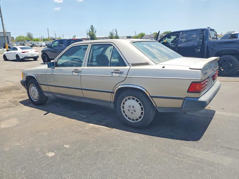 1988 Mercedes Benz 190 მანქანა იყიდება აუქციონზე, vin: WDBDA28D6JF409683, აუქციონის ნომერი: 50258656