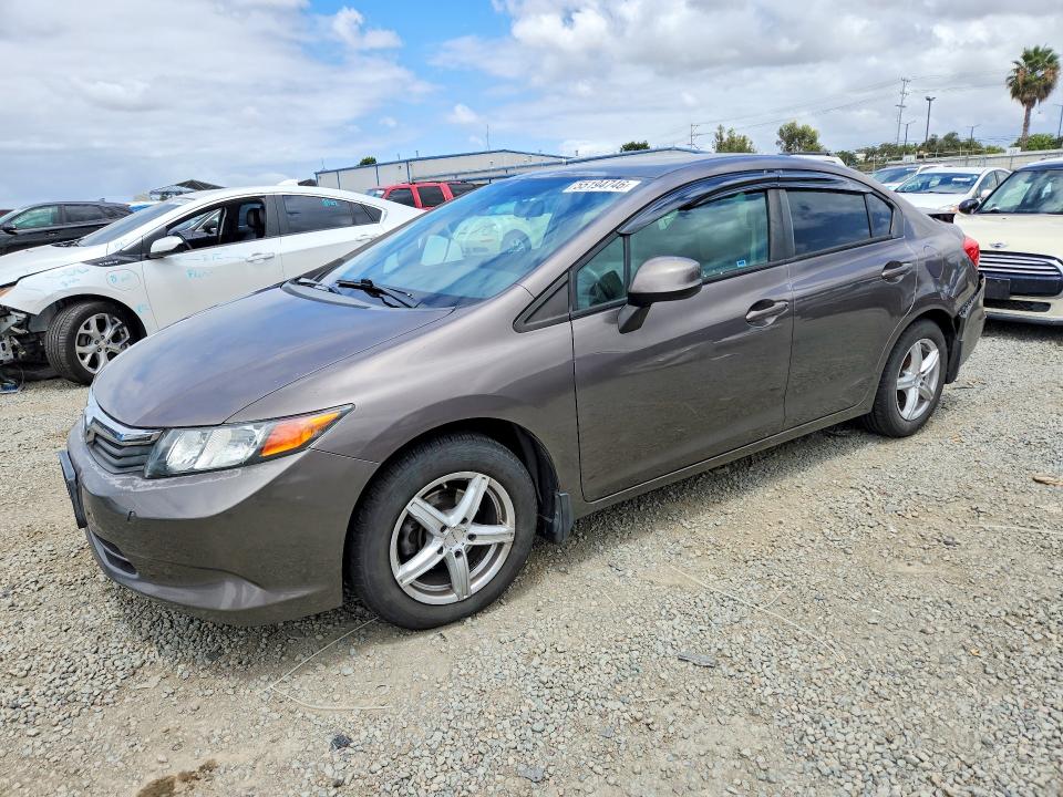 55194746 :رقم المزاد ، 19XFB2F52CE349854 vin ، 2012 Honda Civic مزاد بيع