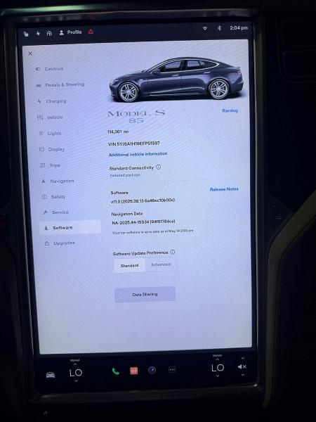Продажа на аукционе авто 2014 Tesla Model S, vin: 5YJSA1H19EFP51597, номер лота: 53983076