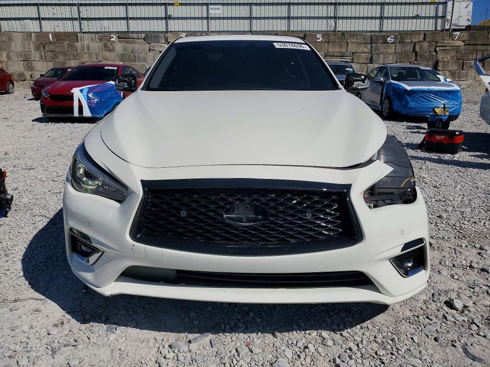 2022 Infiniti Q50 მანქანა იყიდება აუქციონზე, vin: JN1EV7BR0NM342644, აუქციონის ნომერი: 53078696
