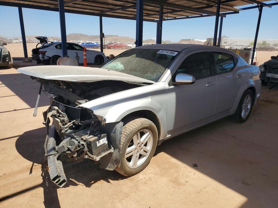 54714186 :رقم المزاد ، 1B3BD1FB8BN501771 vin ، 2011 Dodge Avenger مزاد بيع