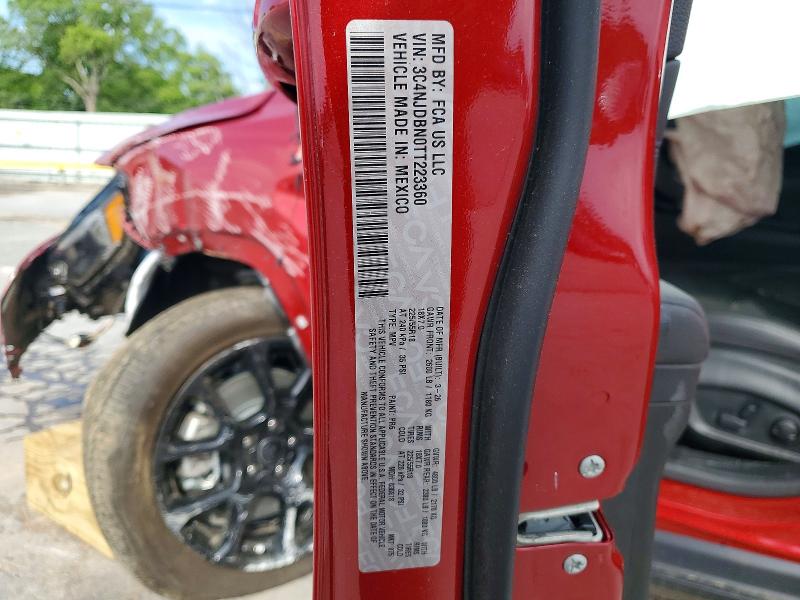 52217676 :رقم المزاد ، 3C4NJDBN0TT223360 vin ، 2026 Jeep Compass مزاد بيع