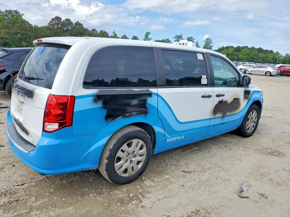 52846676 :رقم المزاد ، 2C4RDGBG5KR765986 vin ، 2019 Dodge Grand Caravan مزاد بيع