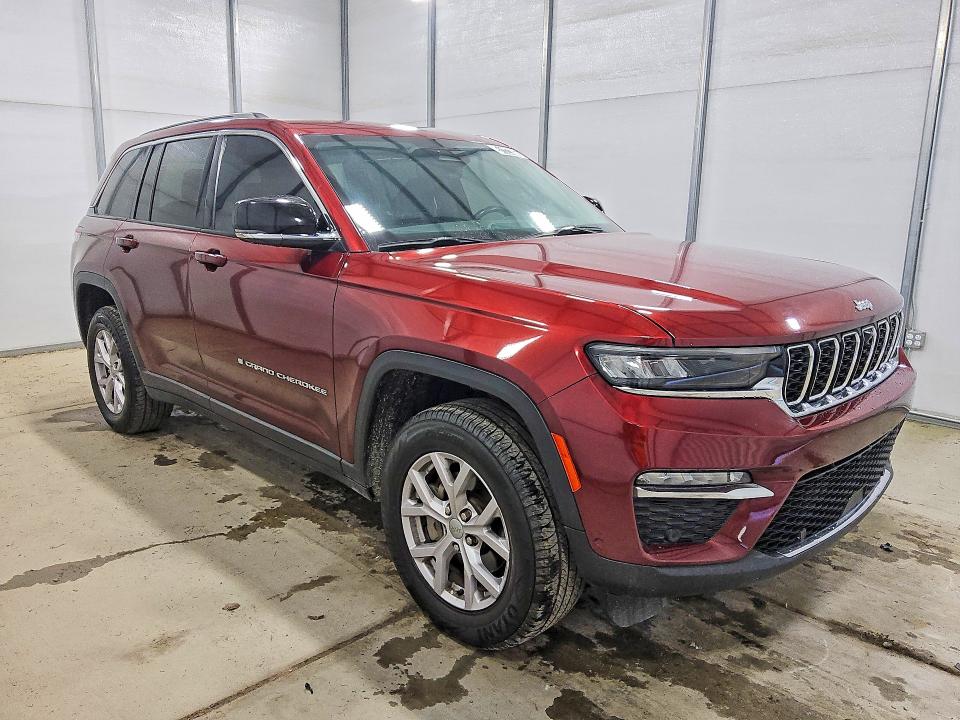 2022 Jeep Grand Cherokee მანქანა იყიდება აუქციონზე, vin: 1C4RJHBG5N8582912, აუქციონის ნომერი: 51127306