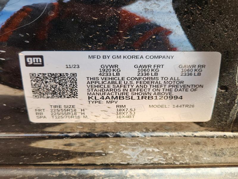 Aukcja sprzedaży 2024 Buick Encore Gx, vin: KL4AMBSL1RB120994, numer aukcji: 53130996