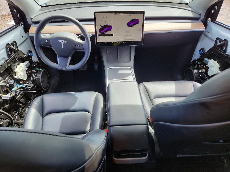 53756576 :رقم المزاد ، 7SAYGDEE7NF445986 vin ، 2022 Tesla Model Y مزاد بيع