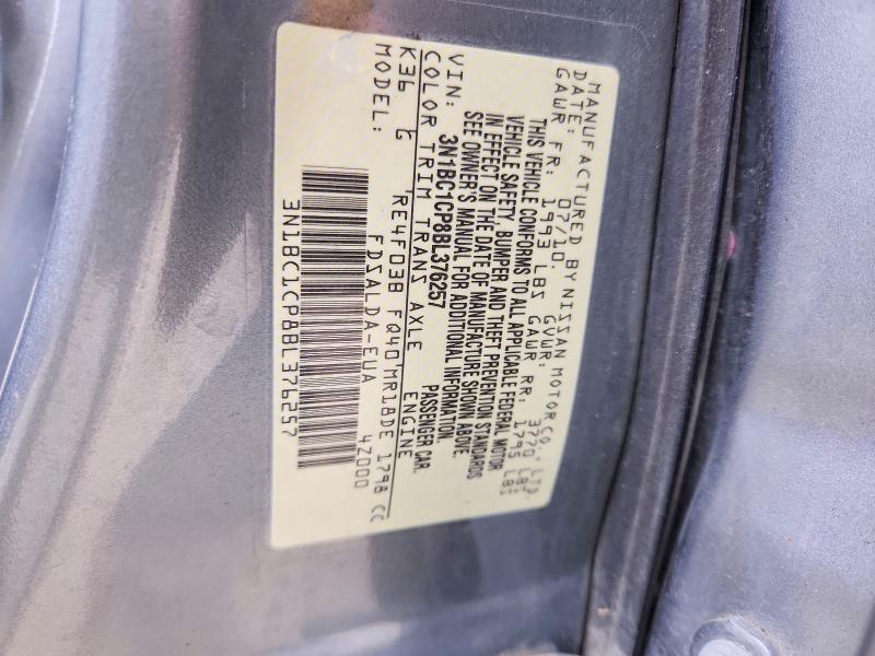 Продажа на аукционе авто 2011 Nissan Versa, vin: 3N1BC1CP8BL376257, номер лота: 54189016