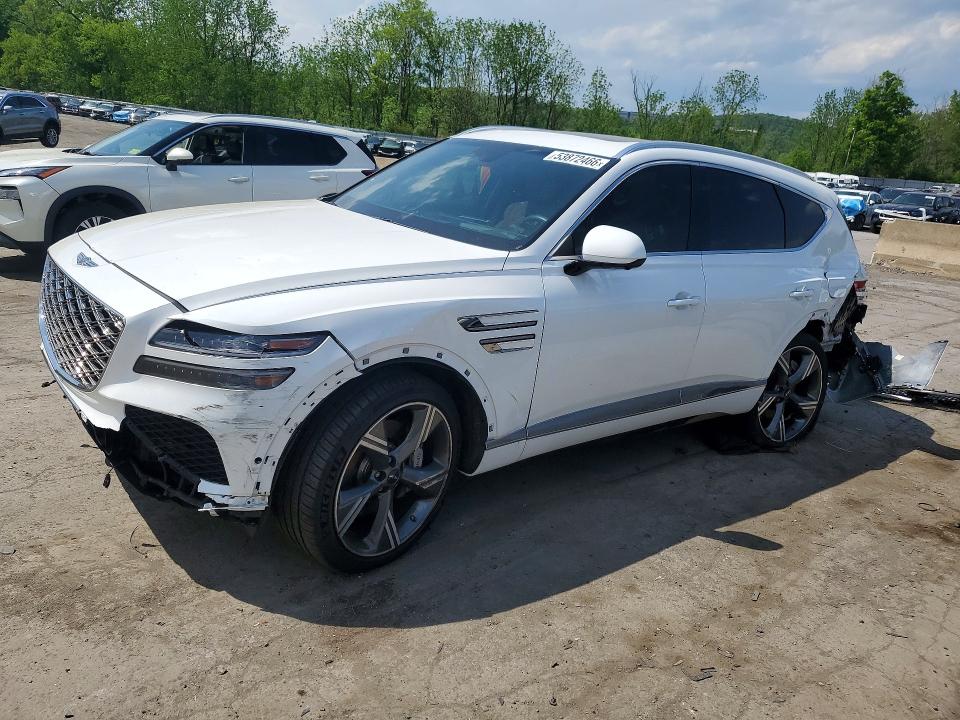 53872466 :رقم المزاد ، KMUHEESC8SU221105 vin ، 2025 Genesis Gv80 مزاد بيع