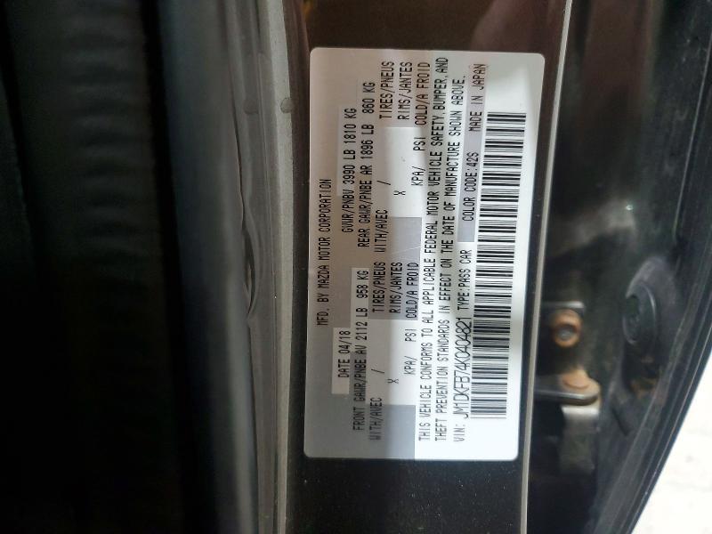 Продажа на аукционе авто 2019 Mazda Cx-3, vin: JM1DKFB74K0404821, номер лота: 53239696