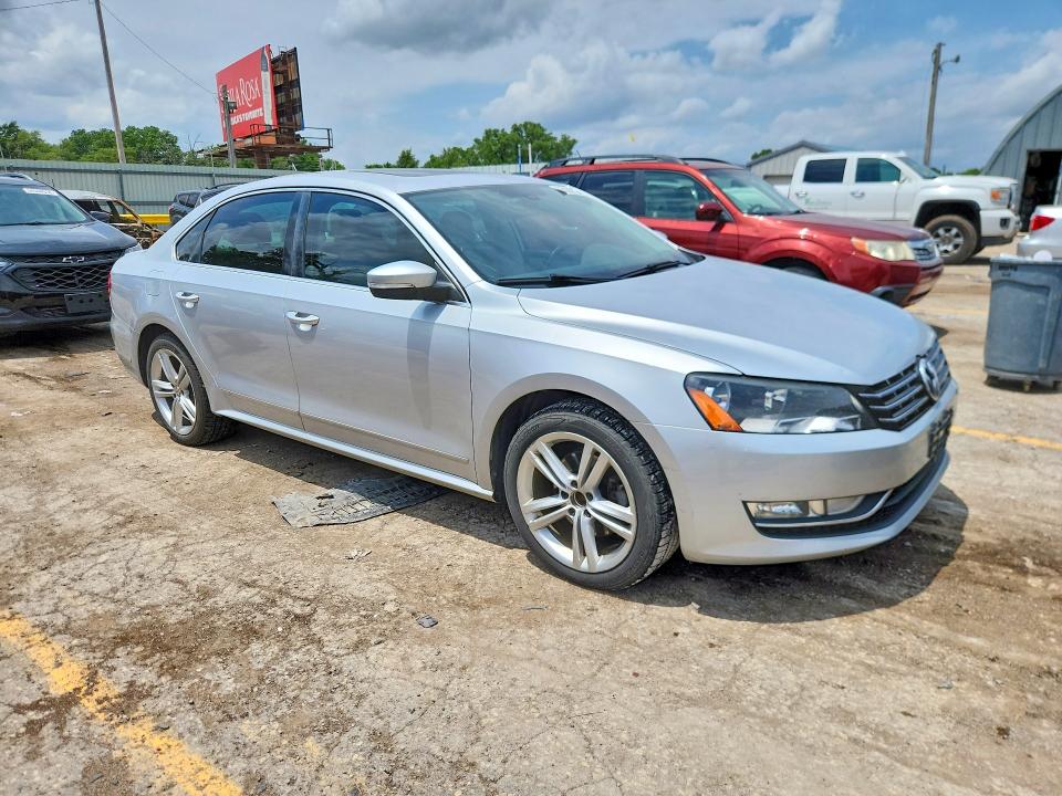 2013 Volkswagen Passat მანქანა იყიდება აუქციონზე, vin: 1VWBN7A34DC014092, აუქციონის ნომერი: 55530126