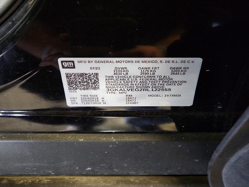 Aukcja sprzedaży 2024 Gmc Terrain, vin: 3GKALVEG2RL122555, numer aukcji: 53937846