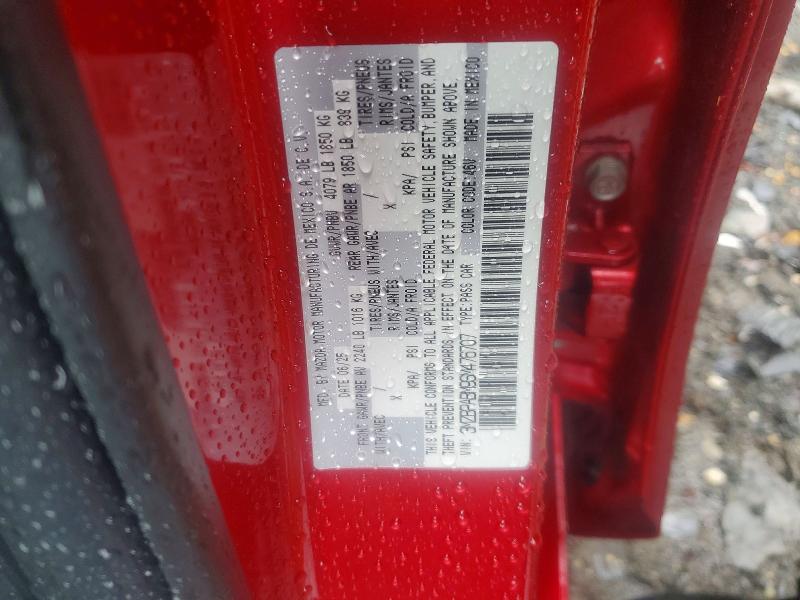 Продажа на аукционе авто 2025 Mazda 3, vin: 3MZBPABM9SM476707, номер лота: 54610736