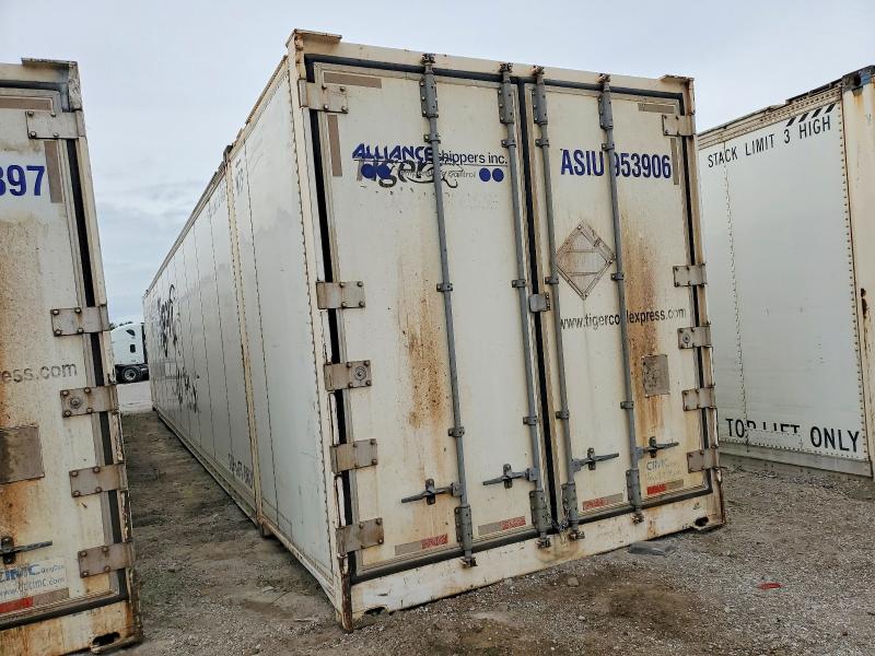 53808326 :رقم المزاد ، QCSC099511 vin ، 2015 Cimc Reefer Trailer Container مزاد بيع