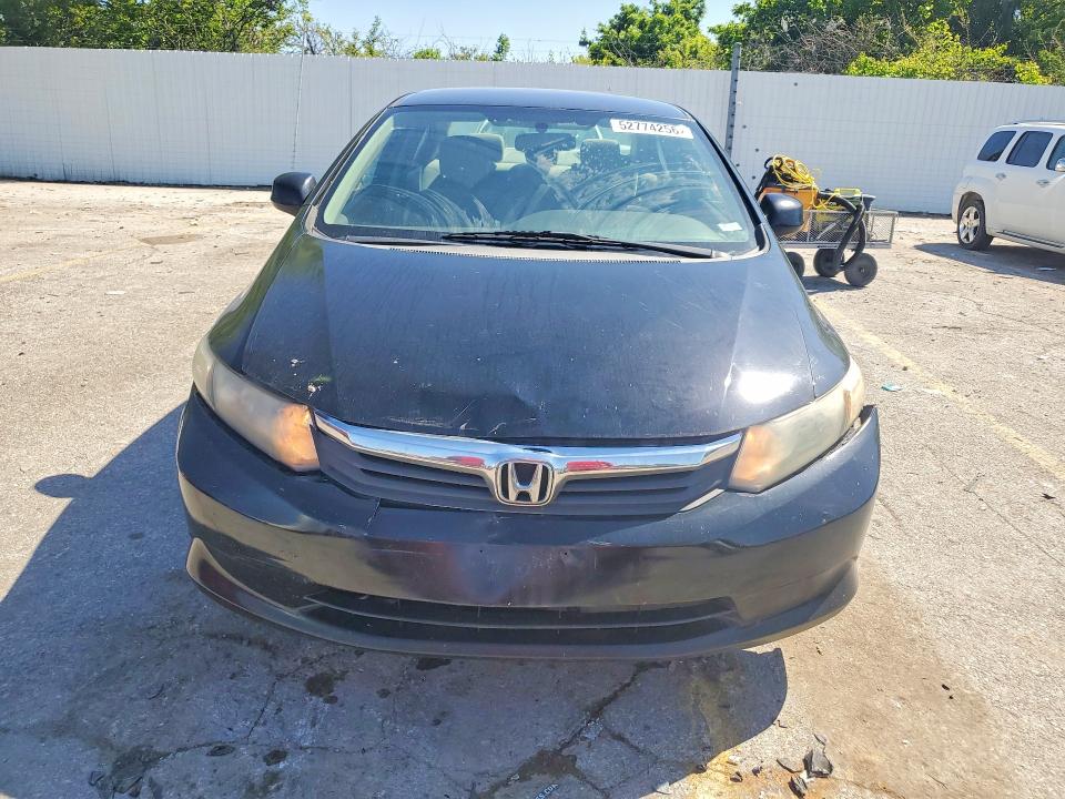 52774256 :رقم المزاد ، 19XFB2F51CE010292 vin ، 2012 Honda Civic مزاد بيع
