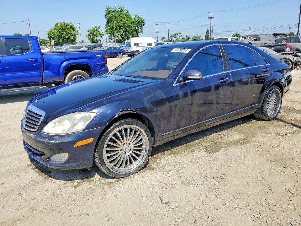 Aukcja sprzedaży 2007 Mercedes-benz S, vin: WDDNG71X87A039080, numer aukcji: 54118246