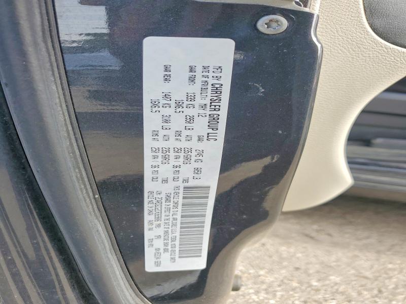 Aukcja sprzedaży 2012 Dodge Grand Caravan, vin: 2C4RDGCG2CR369806, numer aukcji: 52138296