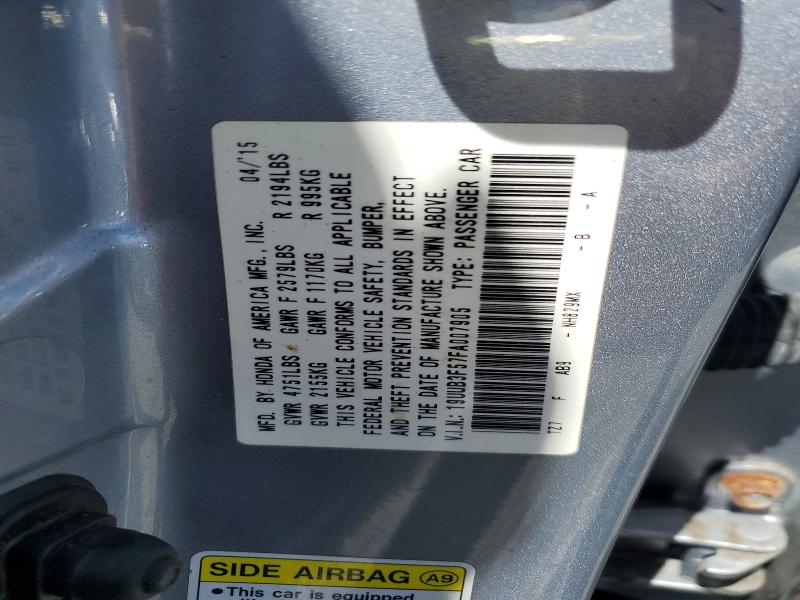 Продаж на аукціоні авто 2015 Acura Tlx, vin: 19UUB3F57FA007905, номер лоту: 53008486