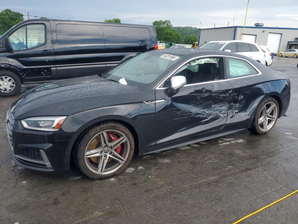54201906 :رقم المزاد ، WAUP4AF59KA047730 vin ، 2019 Audi S5 مزاد بيع