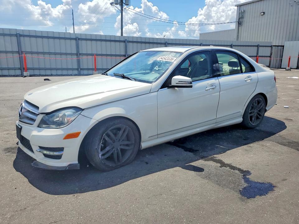 54543536 :رقم المزاد ، WDDGF8BBXCR239684 vin ، 2012 Mercedes-benz C مزاد بيع