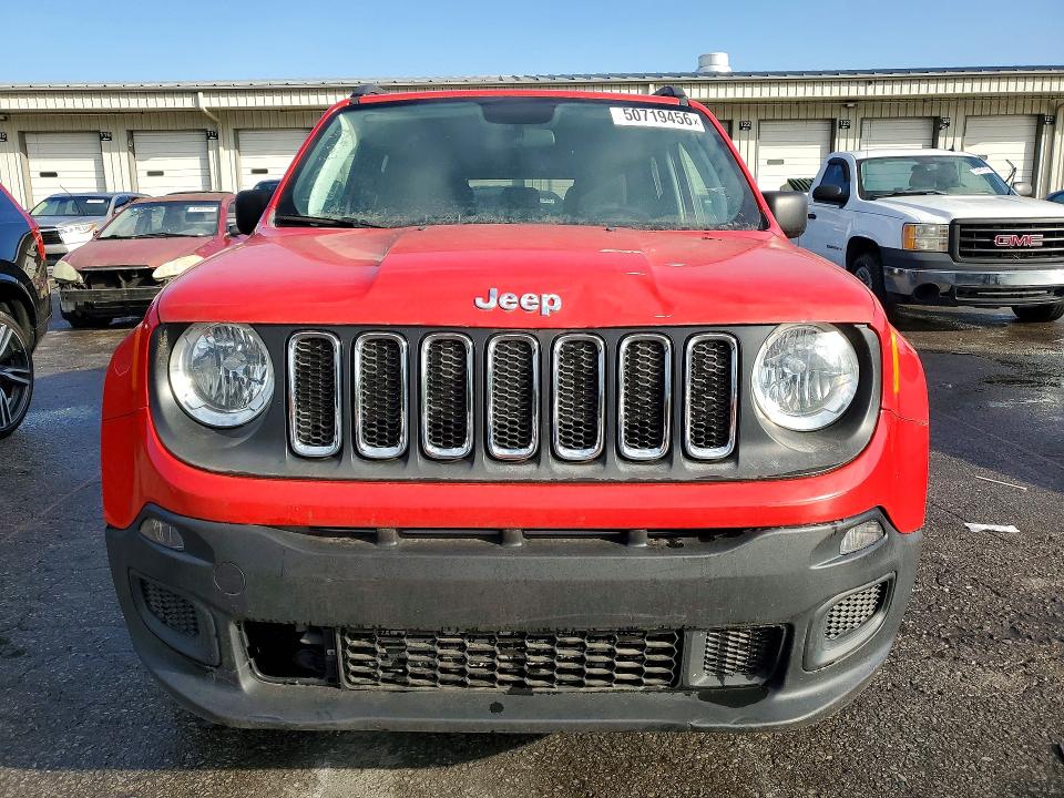 2018 Jeep Renegade მანქანა იყიდება აუქციონზე, vin: ZACCJBAH9JPH03523, აუქციონის ნომერი: 50719456