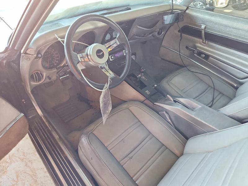 1977 Chev Corvette მანქანა იყიდება აუქციონზე, vin: 1Z37L7S433577, აუქციონის ნომერი: 53817786