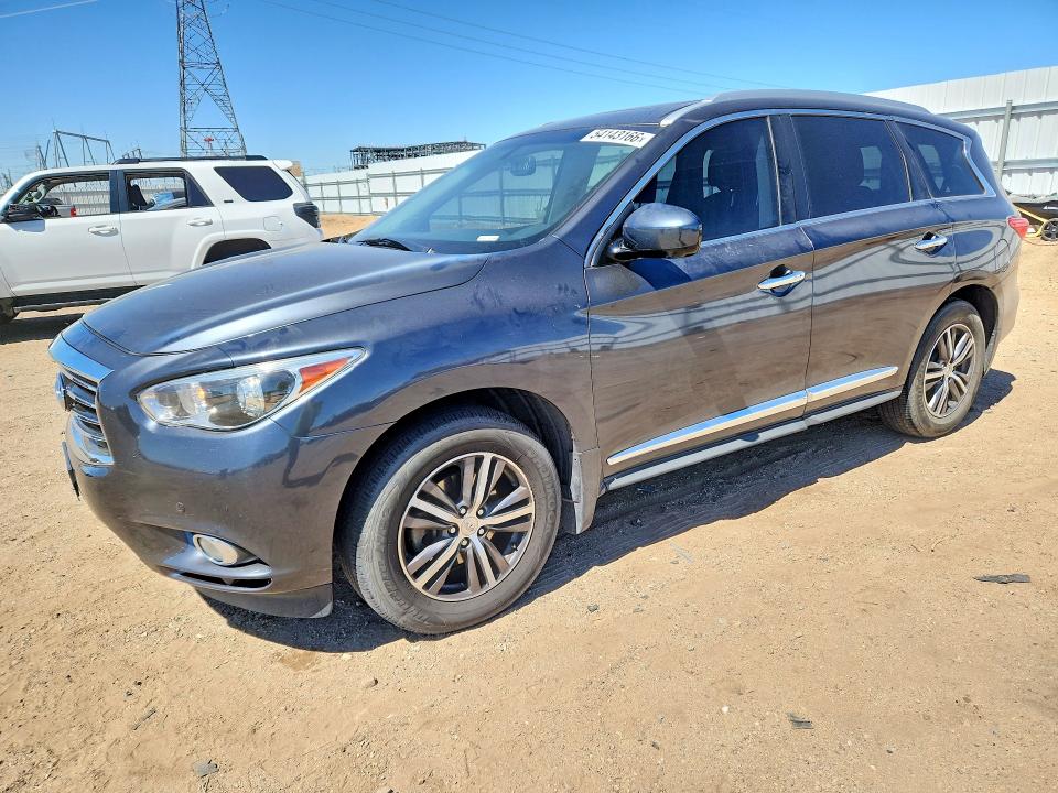 54143166 :رقم المزاد ، 5N1AL0MM4DC350868 vin ، 2013 Infiniti Jx35 مزاد بيع